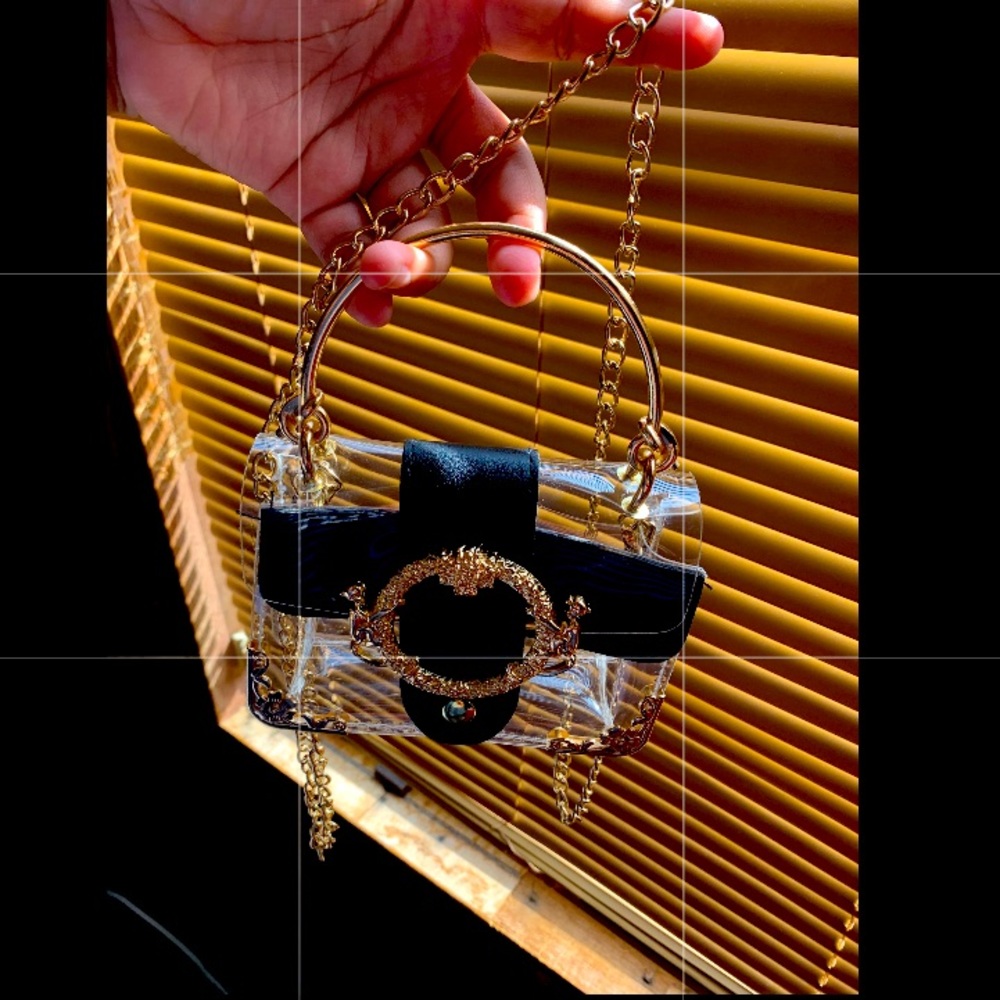 Mini black purse 💕